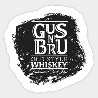 GUS N BREW Whiskey Sticker